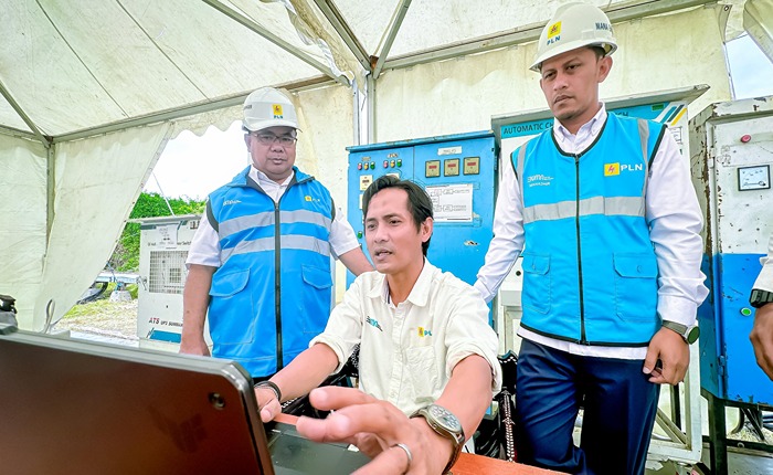 PLN UIW NTB memastikan pasokan listrik cukup untuk MXGP 2024 di Lombok dengan operasi normal pada pembangkit, transmisi, dan distribusi. (Foto: Dok. PLN)