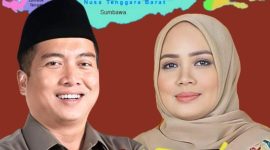 Pasangan Lalu Muhamad Iqbal dan Indah Dhamanyanti Putri (Iqbal-IDP) resmi mendaftarkan diri sebagai calon Pilkada NTB 2024 pada Kamis (29/8/2024). (Foto: Istimewa)