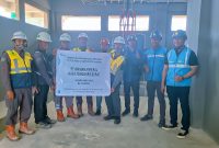 PT PLN (Persero) Unit Induk Wilayah NTB mendukung pertumbuhan infrastruktur strategis di Nusa Tenggara Barat dengan melistriki proyek Bandara Khusus PT Amman Mineral Nusa Tenggara (AMNT). (Foto: Istimewa)