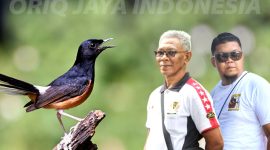 Ketua Oriq Jaya Indonesia DPW NTB, I Komang Sweca Negara (kiri),wakil ketua Oriq Jaya Indonesia DPC kabupaten Lombok Tengah, Alpha Auriga (kanan). (Foto: Istimewa)