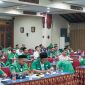 Suasana penuh semangat pada Muskerwil dan Rakorwil GP Ansor NTB di Lombok Barat, di mana anggota dan pengurus membahas penguatan struktur serta pemberdayaan ekonomi untuk masa depan organisasi. (Foto: istimewa)