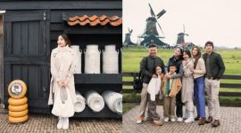 Foto liburan Gisella Anastasia, mantan istri Gading Marten, bersama Gempi, dengan kehadiran pacar baru Gading, Medina Dina, dan restu dari Roy Marten. (Instagram.com/@gisel_la)