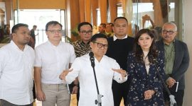 Potret Menteri Koordinator Bidang Pemberdayaan Masyarakat (Menko PM), Muhaimin Iskandar bersama Menteri Komunikasi dan Digital (Menkomdigi), Meutya Hafid. (Instagram.com/@meutya_hafid)