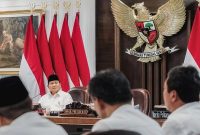 Potret Presiden RI Prabowo Subianto saat Sidang Kabinet Paripurna di Istana Negara, Jakarta, pada Senin, 2 Desember 2024. (Dok. Tim Kantor Komunikasi Kepresidenan)