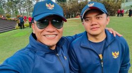 Potret Utusan Khusus Presiden, Miftah Maulana Habiburrahman alias Gus Miftah bersama Seskab RI, Mayor Teddy Indra Wijaya. (Instagram.com/@gusmiftah)