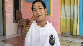I Wayan Agus Suwartama alias Agus Buntung (22), tersangka pemerkosaan terhadap mahasiswi sebuah perguruan tinggi negeri (PTN) di Kota Mataram, NTB. (Foto: istimewa)