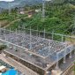 Aerial view Gardu Induk 150 kV Kolaka Ext yang berlokasi di Desa Lalomba Kec. Kolaka, Kab. Kolaka, Sulawesi Tenggara. (Foto: Dok. PLN)