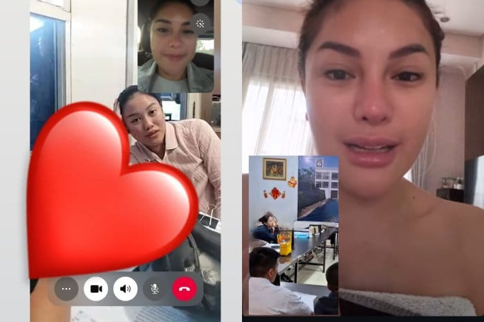 Nikita Mirzani menunjukkan tangkapan layar panggilan video dengan Lolly di Instagram Story, memastikan kondisi putrinya baik-baik saja. (Instagram/nikitamirzanimawardi_172)