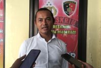 Kasatreskrim Polresta Mataram, AKP Regi Halili. (Foto: Istimewa)