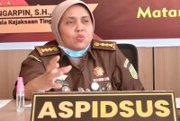 Pelaksana Tugas Asisten Pidana Khusus (Aspidsus) Kejati NTB, Ely Rahmawati. (Foto: Istimewa)