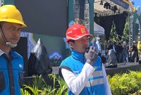 Petugas PLN UP3 Sumbawa siaga penuh memastikan keandalan pasokan listrik dalam mendukung kelancaran pelaksanaan STQH ke-27 tingkat Provinsi NTB di Kabupaten Sumbawa. (Foto: Dok. PLN)
