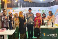Stand Bank NTB Syariah di STQH XXVIII NTB hadirkan literasi keuangan syariah lewat edufun yang inklusif dan menarik. (Foto: Istimewa)