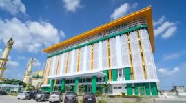 edung Bank NTB Syariah di Mataram, simbol transformasi perbankan syariah daerah. (Foto: Istimewa)