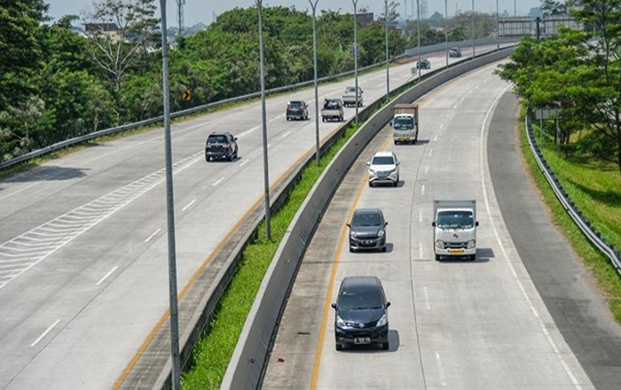 Ilustrasi rencana trase Jalan Tol Lembar–Kayangan yang membelah jalur tengah Pulau Lombok, membuka akses ekonomi baru di NTB. (Foto: Istimewa)