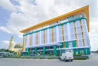 Gedung Ikonik Bank NTB Syariah di Jantung Kota Mataram. (Foto: Istimewa)


