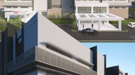 Beginilah wujud masa depan: RSUD Kota Bima dirancang megah dan modern, dengan layanan lengkap mulai dari IGD hingga ruang ICU dan fasilitas canggih seperti CT Scan dan hemodialisis. Rumah sakit ini akan menjadi pusat layanan kesehatan regional yang mandiri dan berstandar tinggi. (Foto: Istimewa)