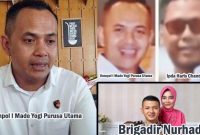 Tiga nama, satu malam kelam: Kompol YG, Ipda HC, dan Brigadir Nurhadi terjerat dalam pusaran pesta narkoba yang berujung kematian di Gili Trawangan. (Foto: Istimewa)