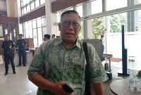 Ruhaiman, anggota DPRD NTB Fraksi PPP, usai mengembalikan dana Pokir di Kejati NTB, Kamis (31/7/2025). (Foto: Istimewa)