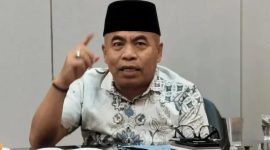 HK. Ir. H. Lalu Winengan, M.M., Koordinator Presidium MW KAHMI NTB, memberikan arahan terkait aksi mahasiswa dan keamanan masyarakat di NTB.