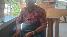 Ketua Forum Kadus Desa Kuta, Supriyadi, menyampaikan dukungan penuh terhadap penyelenggaraan MotoGP Mandalika 2025. (Foto: Istimewa)