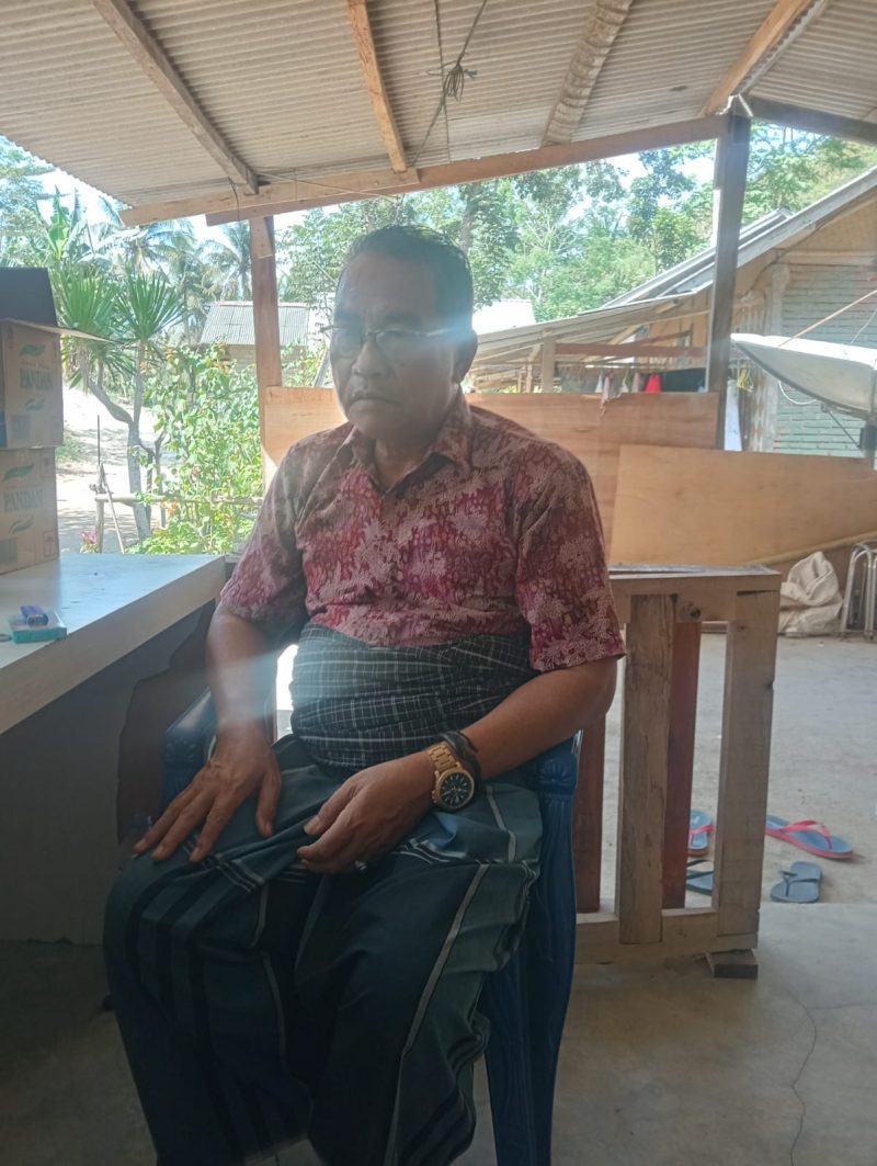 Ketua Forum Kadus Desa Kuta, Supriyadi, menyampaikan dukungan penuh terhadap penyelenggaraan MotoGP Mandalika 2025. (Foto: Istimewa)
