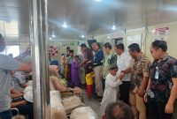 Manajemen ASDP Lembar berbagi kebahagiaan dengan anak yatim dalam acara syukuran selesainya docking KMP Roditha, Kamis (11/9/2025). (Foto: Istimewa)