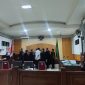 Suasana sidang ke-20 kasus NCC di PN Tipikor Mataram saat penasihat hukum dan JPU berdebat di hadapan majelis hakim. (Foto: Istimewa)