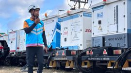 Pengamanan berlapis dilakukan PLN agar ajang Pocari Sweat Run Mandalika 2025 berjalan lancar tanpa gangguan listrik. (Foto: Dok. PLN)