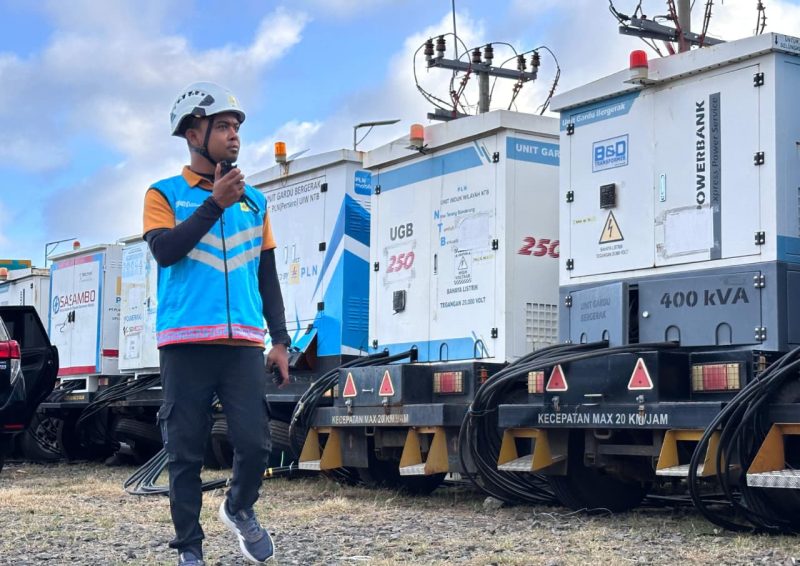 Pengamanan berlapis dilakukan PLN agar ajang Pocari Sweat Run Mandalika 2025 berjalan lancar tanpa gangguan listrik. (Foto: Dok. PLN)