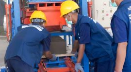 Transformasi Lapas Nusakambangan: dari limbah FABA lahir produk konstruksi bernilai ekonomi. (Foto: Dok. PLN)