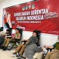 Suasana kegiatan donor darah serentak di RSUD Tripat Gerung, Lombok Barat, yang diikuti puluhan pegawai dan masyarakat umum, Senin (3/11/25).(Foto: Istimewa)