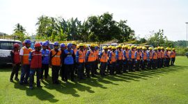 Lebih dari 70 personel gabungan dari seluruh ULP di bawah UP3 Bima diterjunkan untuk menyukseskan MATAJITU di wilayah Bima–Dompu.  (Foto: Dok. PLN)