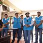 GM PLN UIW NTB Sri Heny Purwanti bersama tim PLN meninjau langsung kondisi jaringan dan instalasi kelistrikan di dalam gereja guna memastikan ibadah Natal berjalan aman dan lancar. (Foto: Dok. PLN)