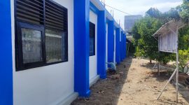 Aktivitas pekerjaan fisik masih ditemukan di SMPN 10 Mataram pada awal Januari 2026, meski proyek diklaim telah melewati tahapan PHO.(Foto: Istimewa)