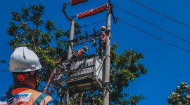 Ilustrasi petugas PLN secara rutin melakukan pemeliharaan infrastruktur untuk menjaga keandalan pasokan listrik bagi masyarakat.(Foto: Dok. PLN)
