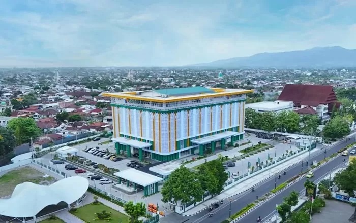 Kantor Bank NTB Syariah yang terletak di Udayana, Mataram.(Instagram/bankntbsyariah)