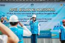 General Manager PLN UIW NTB memimpin Apel Bulan K3 Nasional 2026, menegaskan komitmen membangun ekosistem K3 yang profesional, andal, dan kolaboratif.(Dok. PLN)