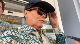 Usai diperiksa penyidik Kejati NTB, Ali Bin Dachlan menyatakan siap mengembalikan kelebihan pembayaran apabila terbukti merugikan keuangan negara dalam pembelian lahan MXGP Samota.(Foto: Istimewa)