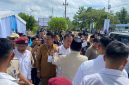 Suasana pengamanan dan penyambutan Gubernur NTB serta Gubernur NTT tampak di sela agenda nasional di Banjarbaru, Kalimantan Selatan, Senin (12/1/2026), jelang pertemuan dengan Presiden RI membahas dukungan PON XXII 2028.(Foto: Istimewa)