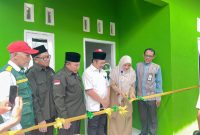 Prosesi peresmian Rumah Layak Huni (Mahyani) sebagai wujud sinergi mendukung kesejahteraan dan kehidupan layak masyarakat Lombok Barat.(Foto: Istimewa)