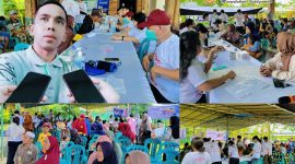 Warga Desa Giri Sasak, Kecamatan Kuripan, Lombok Barat, tampak antusias mengikuti layanan kesehatan gratis dalam kegiatan Metta Day ke-31 yang digelar Universitas Tarumanagara (Untar) Jakarta, Kamis (22/1/2026). Program berskala nasional ini menghadirkan pemeriksaan kesehatan, layanan medis, hingga pembagian obat dan kacamata gratis, bekerja sama dengan Pemerintah Desa Giri Sasak.(Foto: Istimewa)