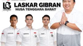 Jajaran pengurus Laskar Gibran NTB, termasuk Sekretaris Ranggalawe, menegaskan dukungan penuh terhadap pemerintahan Presiden Prabowo Subianto dan Wakil Presiden Gibran Rakabuming Raka serta menolak narasi yang menyebut Laskar Gibran sebagai upaya melemahkan kepemimpinan nasional.(Foto: Dok. Taufik Natanagara)