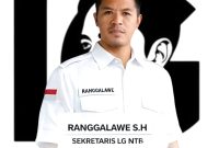 Rangga Lawe S.H., Sekretaris Laskar Gibran NTB. (Foto: Dok. Taufik Natanagara)
