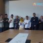 Bupati Lombok Barat Lalu Ahmad Zaini bersama Bamus DPRD Provinsi NTB saat rapat koordinasi di Ruang Jayangrana, Kamis (28/1/2026).(Foto: Dok. Taufik Natanagara)