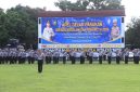 Wakapolda NTB Brigjen Pol. Hari Nugroho memimpin apel gelar pasukan Operasi Keselamatan Rinjani 2026 di Lapangan Bharadaksa Polda NTB.(Dok.Humas Polda NTB)