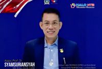 Wakil Ketua Komisi IV DPRD Lombok Barat, Dr. Syamsuriansyah, saat menyampaikan sorotan terkait kondisi infrastruktur pendidikan dan dampaknya terhadap penurunan IPM Lombok Barat.(Foto: Dok. Taufik Natanagara)