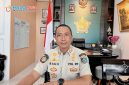 Kasat Pol PP Lombok Barat I Ketut Rauh bersama jajaran memberikan klarifikasi kepada awak media terkait isu pengusiran petugas saat penertiban siswa bolos sekolah di Kecamatan Kuripan, Rabu (11/2).(foto. istimewa)