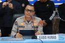 Kabid Humas Polda NTB Kombes Pol Mohammad Kholid menyampaikan keterangan pers terkait penetapan tersangka kasus dugaan kekerasan seksual di Lombok Tengah.(Foto istimewa)