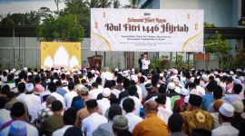 Suasana kegiatan pembinaan warga binaan di Lapas Kelas IIA Lombok Barat menjelang Hari Raya Idul Fitri. Sebanyak 1.149 WBP diusulkan menerima remisi khusus Idul Fitri 1447 H. (Foto: Istimewa)