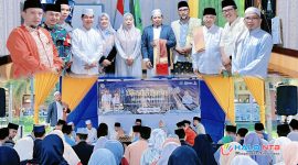 Suasana peringatan Nuzulul Qur’an di MAN Lombok Barat yang dihadiri tokoh agama, unsur Forkopimcam, serta keluarga besar madrasah dalam rangkaian kegiatan Ramadan 1447 H.(Foto istimewa)